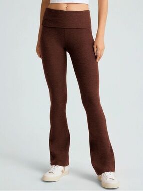 NWT Beyond Yoga Spacedye Foldover Bootcut Pant